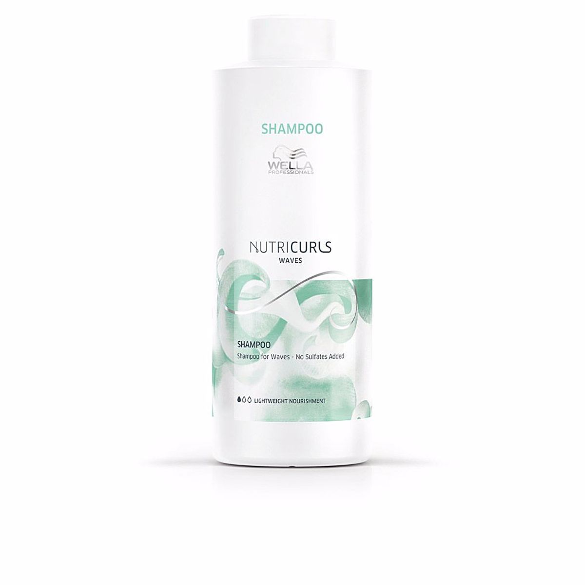 WELLA - Shampoo Para Ondas 1000ml  Mascarilla  Spray Milky Wella Nutricurls