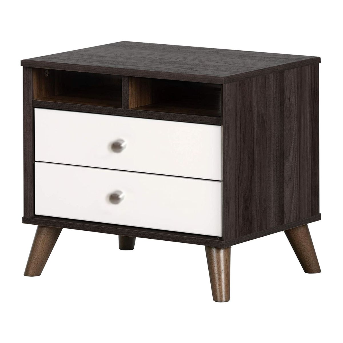 VILLA HOGAR - Velador Mina con 2 cajones