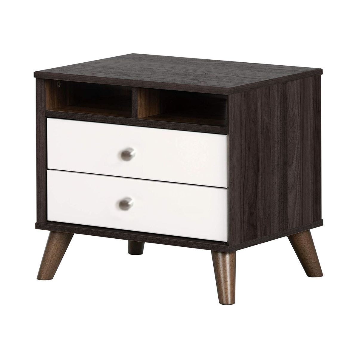 VILLA HOGAR - Velador Mina con 2 cajones