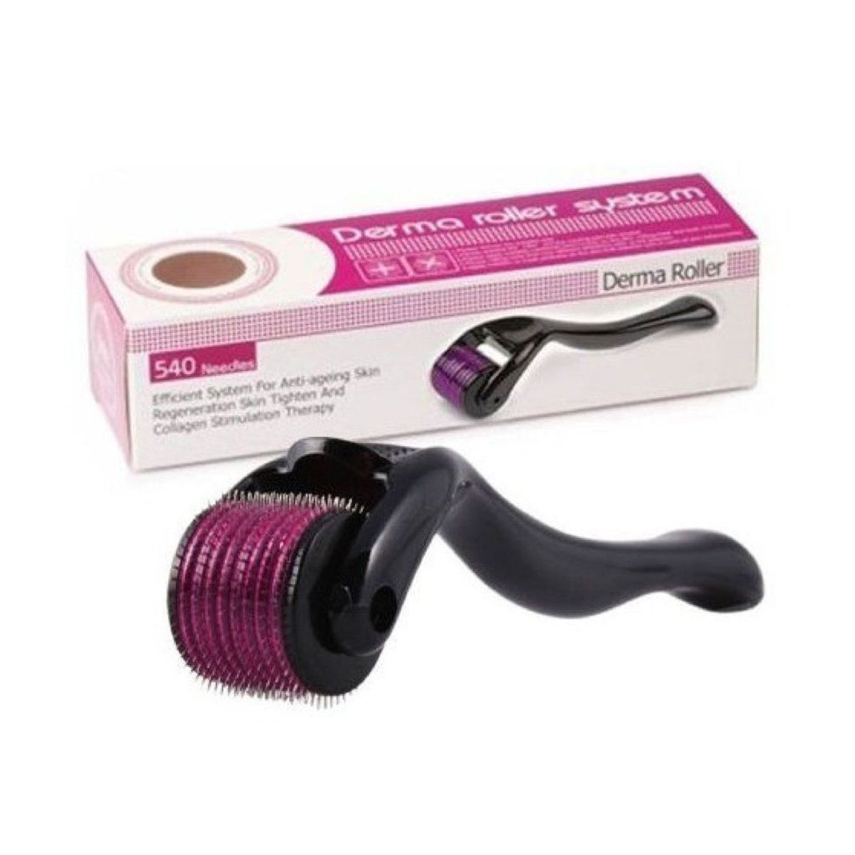 OEM - Derma Roller Rodillo de 540 Microagujas  el Cuerpo y la Piel