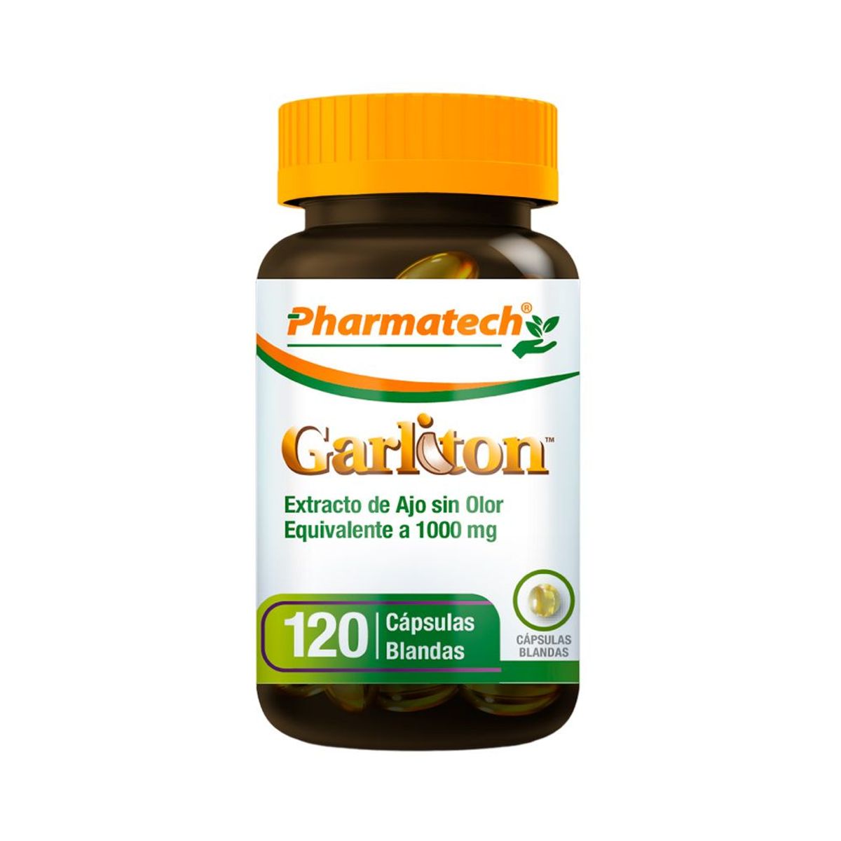 PHARMATECH - Ajo 1000Mg Pharmatech 120 Caps Blandas