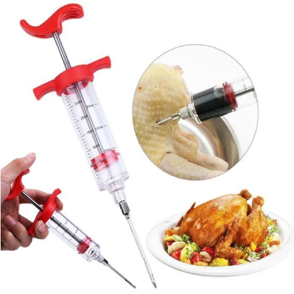 OTTOWARE - Aguja de Inyección de Condimentos