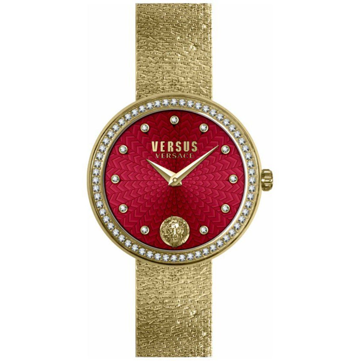 VERSUS VERSACE - Reloj Lea Crystal VSPEN5621 Versus Versace para Mujer en Dorado