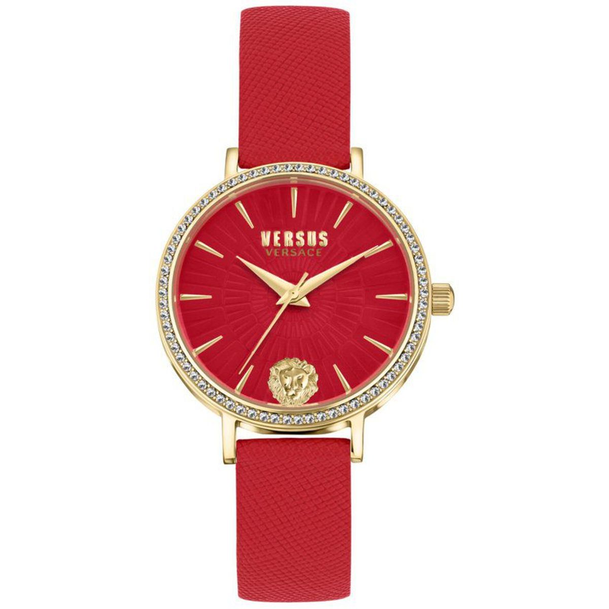 VERSUS VERSACE - Reloj Mar Vista Crystal VSP1F2821 Versus Versace para Mujer en Rojo