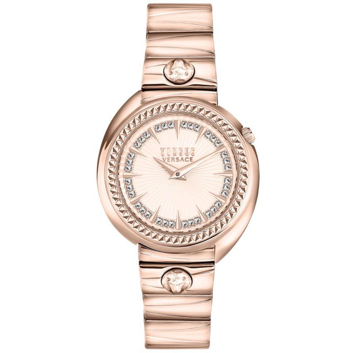 VERSUS VERSACE - Reloj Tortona Crystal VSPHF3321 Versus Versace para Mujer en Oro rosa