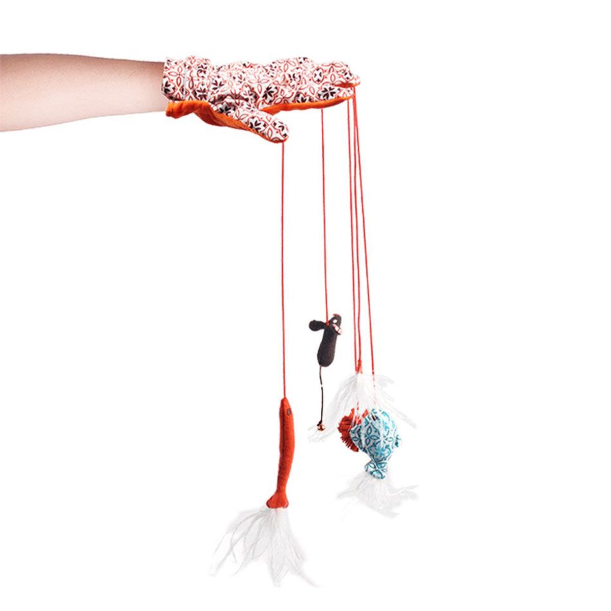 ALL FOR PAWS - Juguete para Gatos Guante Mágico de la felicidad