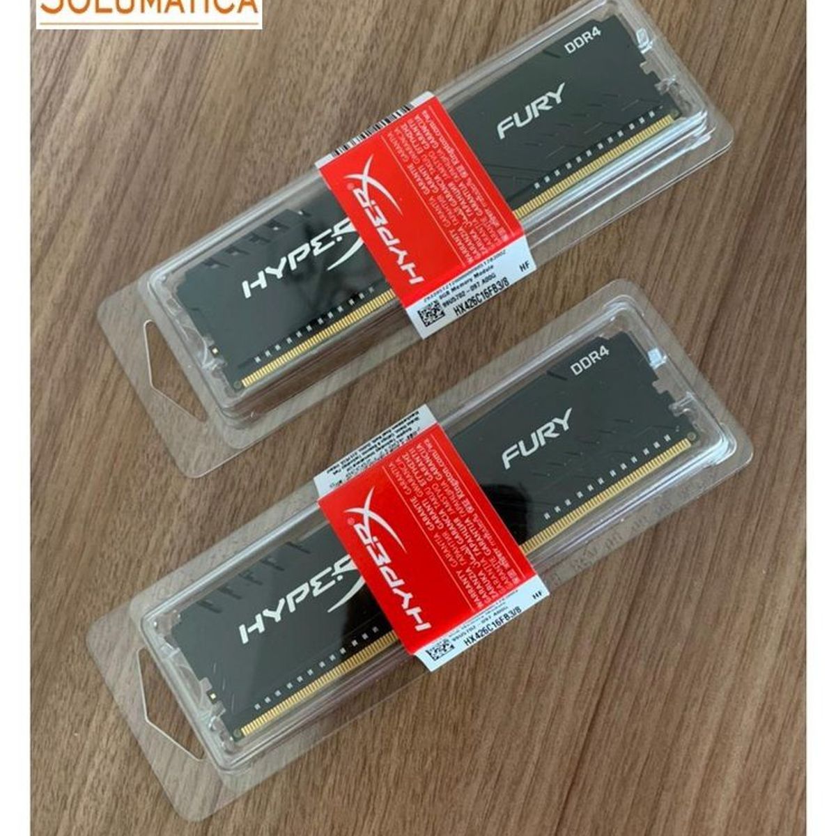 HYPERX - Memoria Ram Ddr4 - 8gb 3200mhz - Hyperx Blindadas para PC