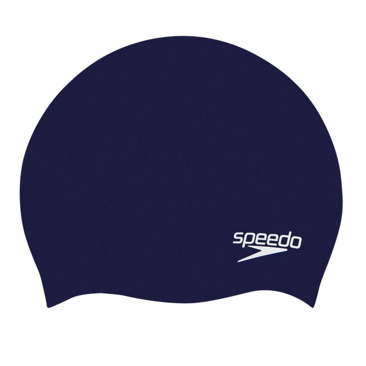 SPEEDO - Gorro para Natacion Speedo Plain Moulded Junior Navy