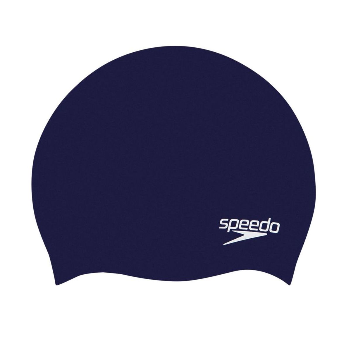 SPEEDO - Gorro para Natacion Speedo Plain Moulded Junior Navy