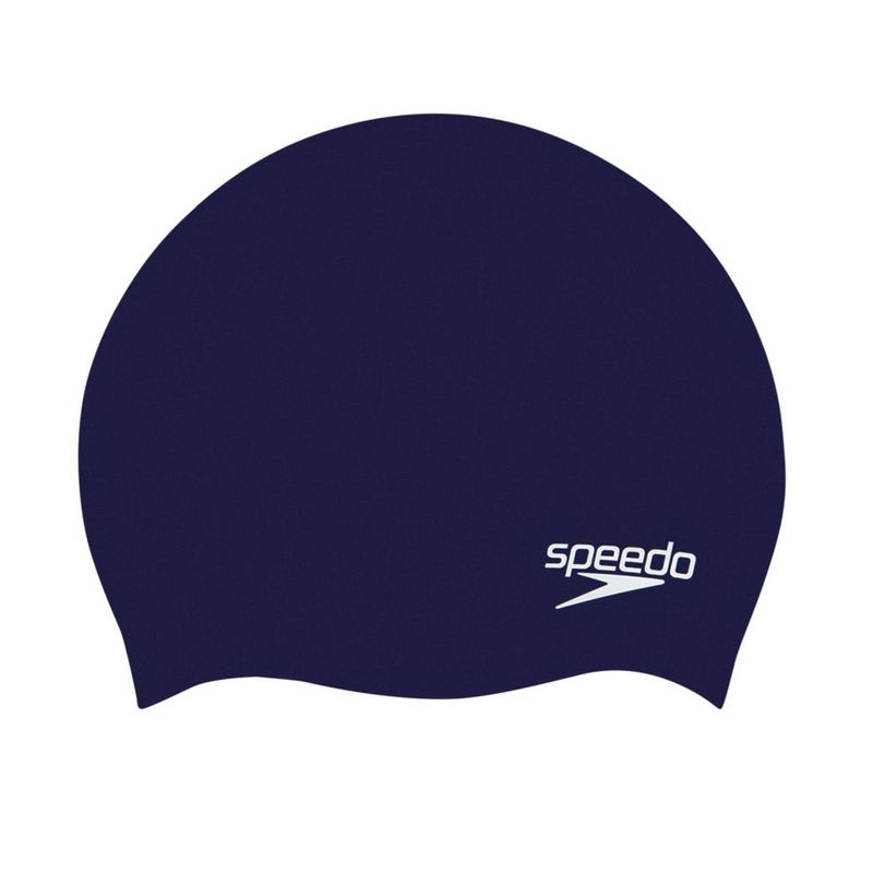 SPEEDO - Gorro para Natacion Speedo Plain Moulded Junior Navy
