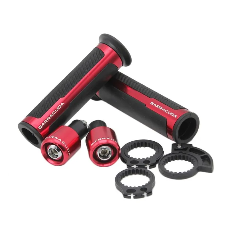 GENERICO - GRIPS PUÑOS CON SLIDERS PARA MOTO BARRACUDA