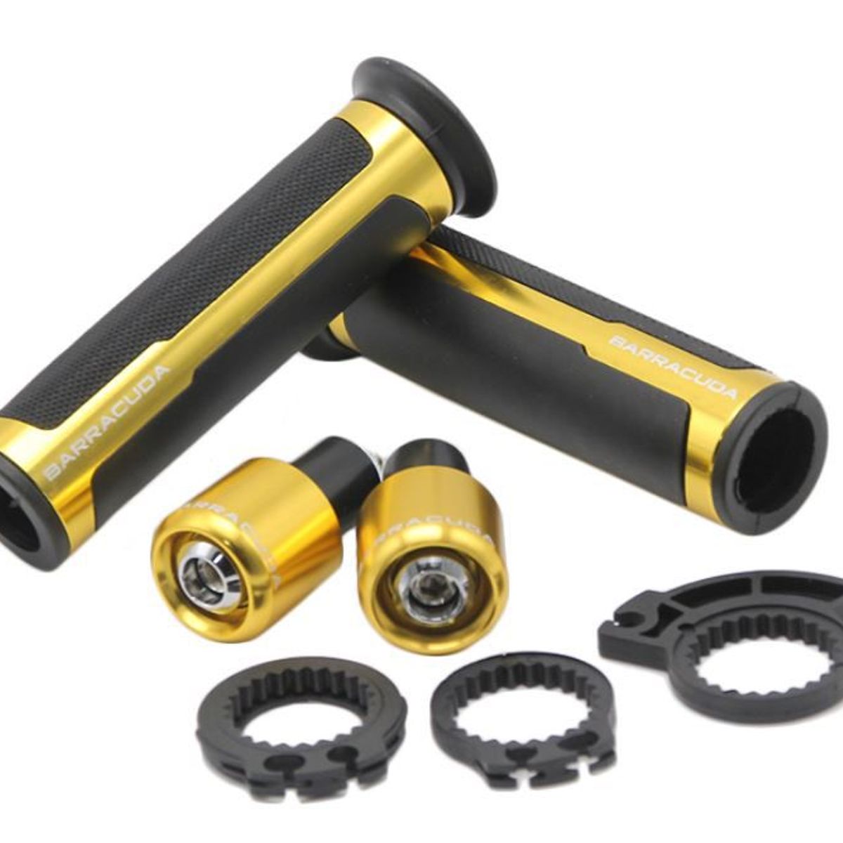 GENERICO - GRIPS PUÑOS CON SLIDERS PARA MOTO BARRACUDA