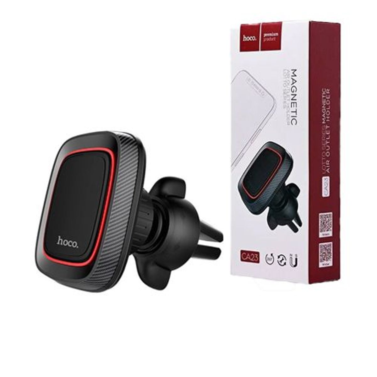 HOCO - Soporte de coche Holder Hoco Lotto salida de aire magnética