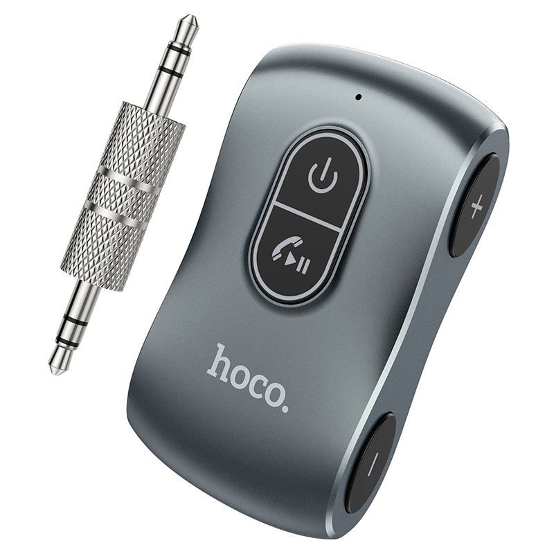 HOCO - Receptor BT inalambrico para coche HOCO “E73 Tour” Salida AUX 3,5 mm
