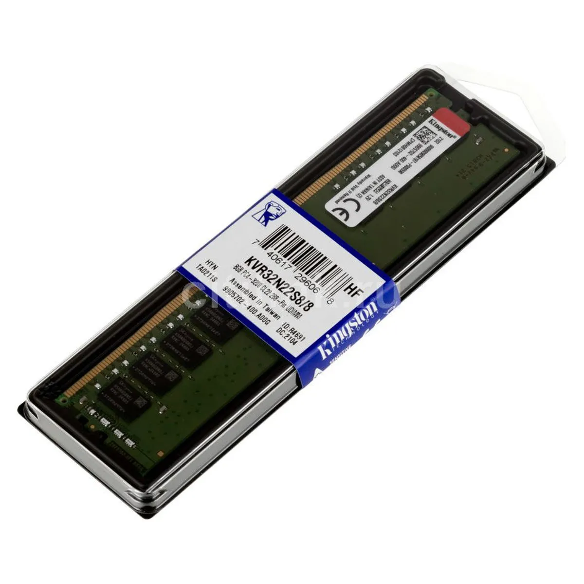 Memoria Ram Ddr4 - 8gb 3200mhz - Kingston Para Pc, marca KINGSTON - Foto Principal