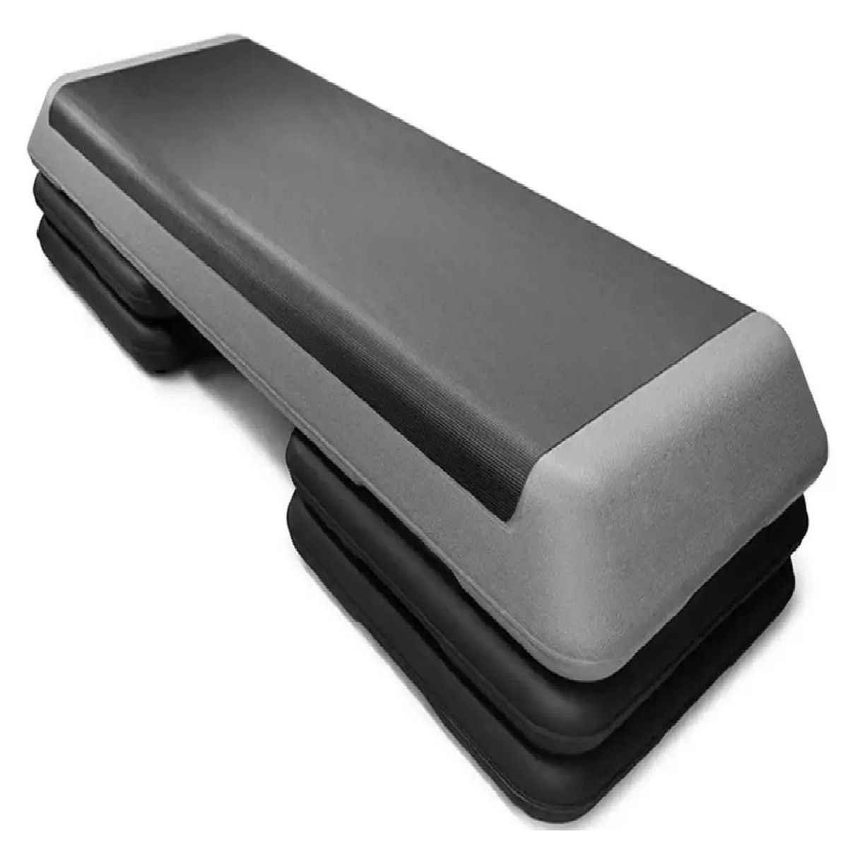 ALPHA GYM - Step para aeróbicos profesional de 3 nivel antideslizante