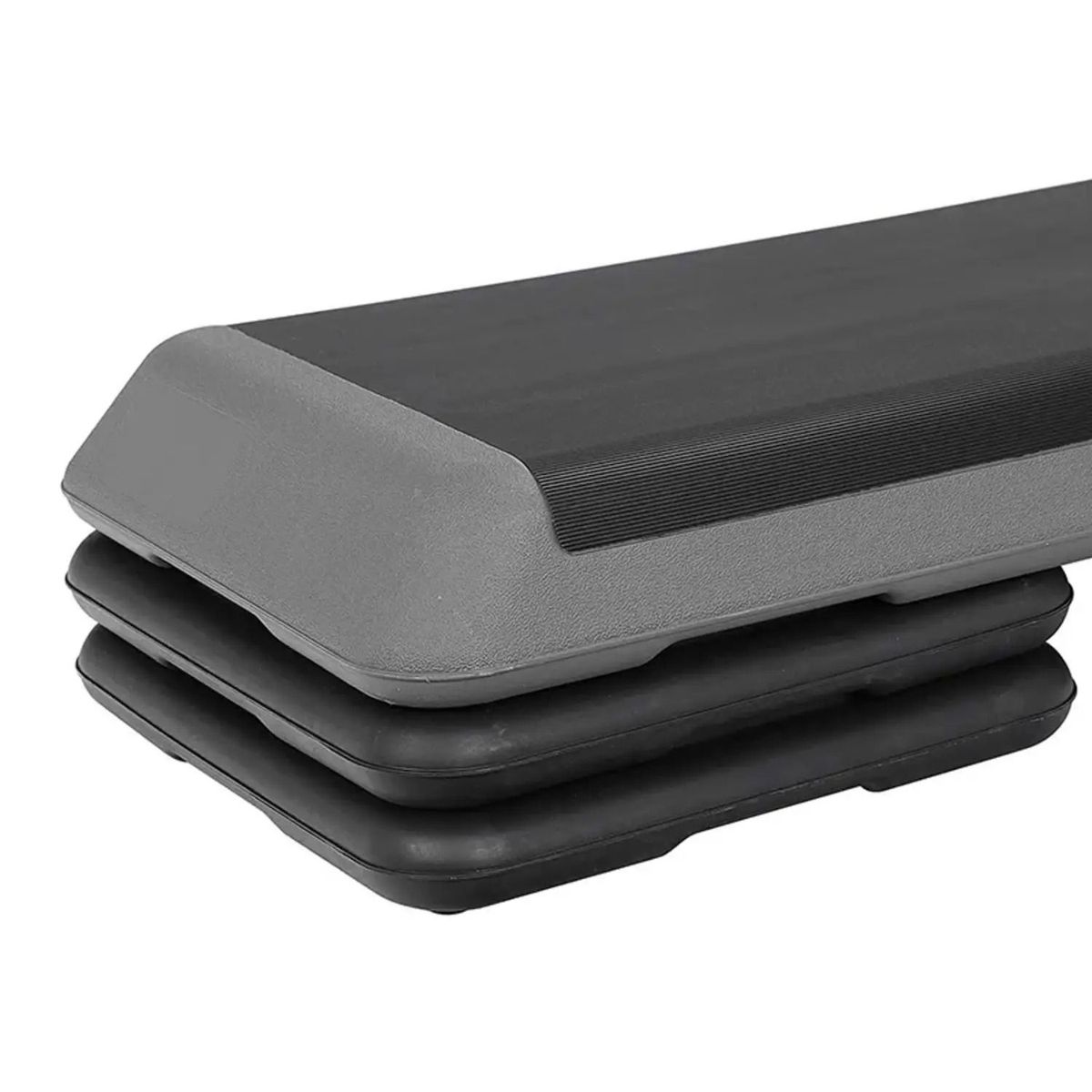 ALPHA GYM - Step para aeróbicos profesional de 3 nivel antideslizante