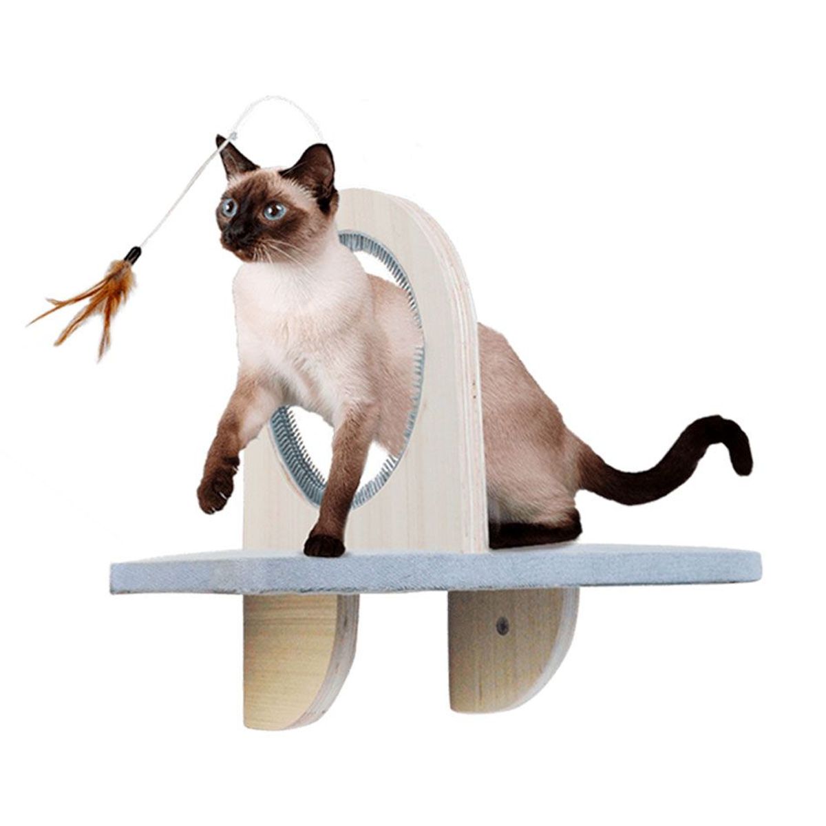 ALL FOR PAWS - Skywalk  Plataforma Groom  Play para Gatos