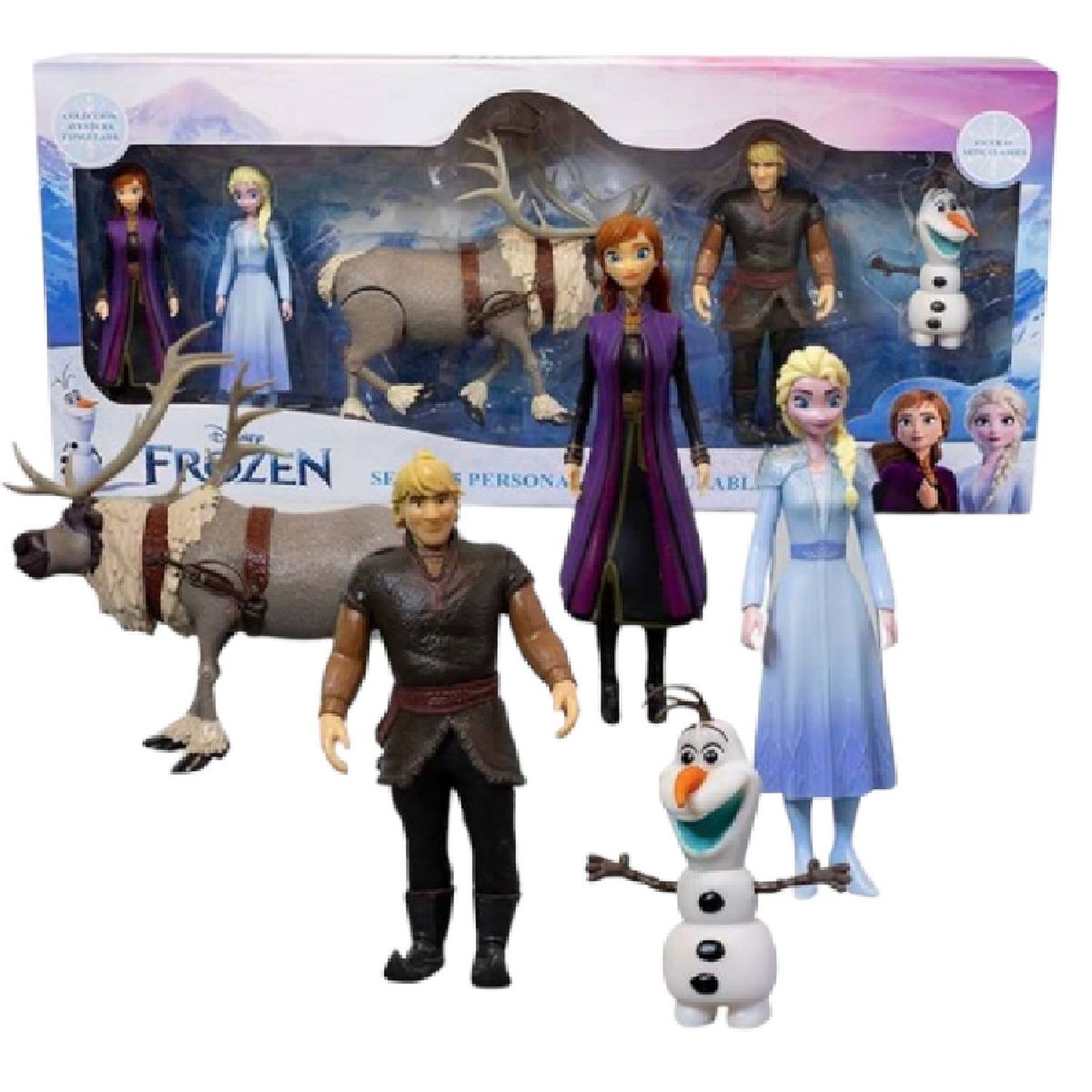 DISNEY - Set De Figuras Articulables Frozen II Disney