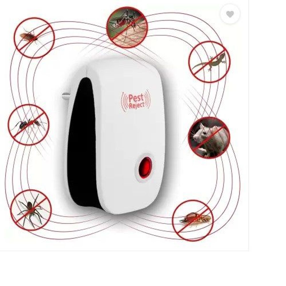 GENERICO - Repelente portatil de cucarachas ratas zancudos y plagas