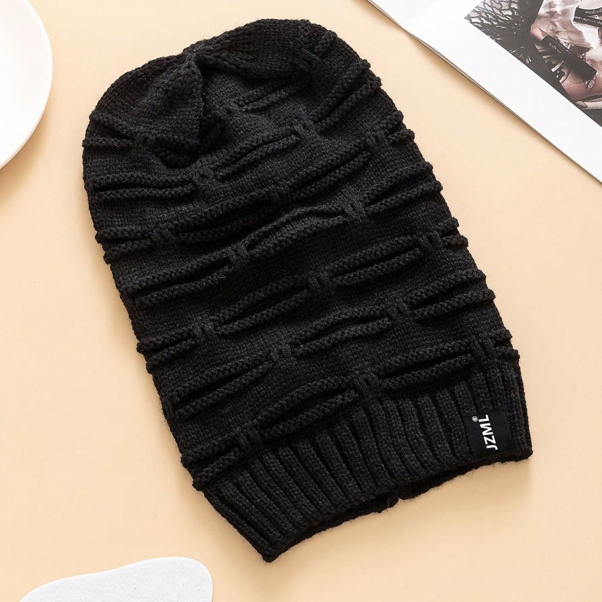 KAST PE - Beanie Chullo largo hombre Gorro modelo Max