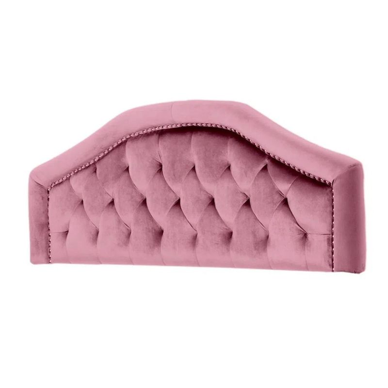 MAVISAC - Cabecera Reina Mavisac Plaza Queen Color Rosado - Tela