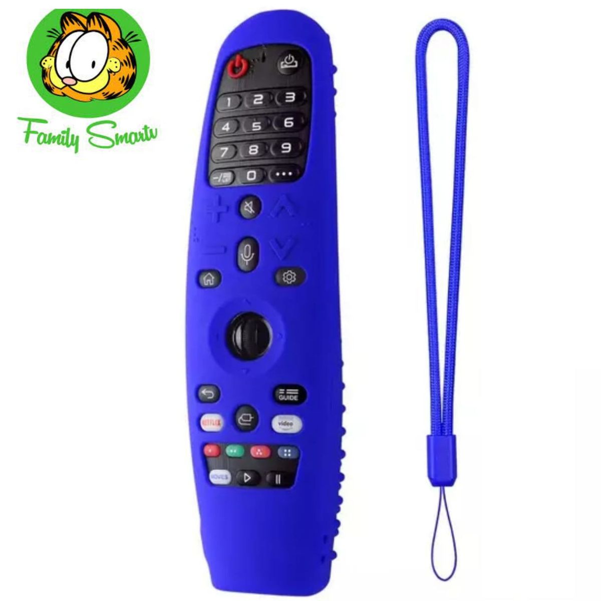 SIKAI - Funda de silicona para Control remoto LG Smart TV Magic - Azul