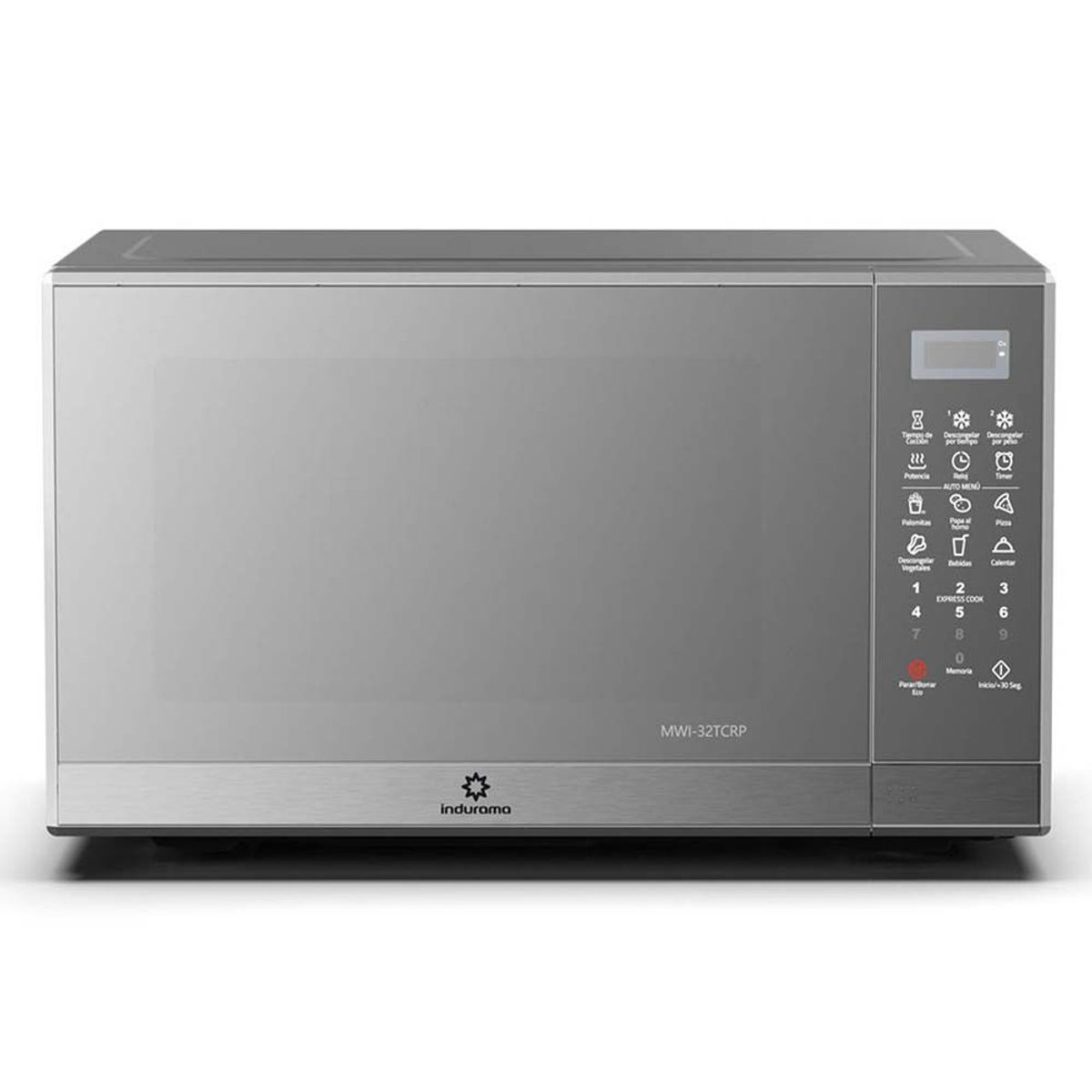 INDURAMA - Horno Microondas 32L Indurama MWI-32TCRP Silver