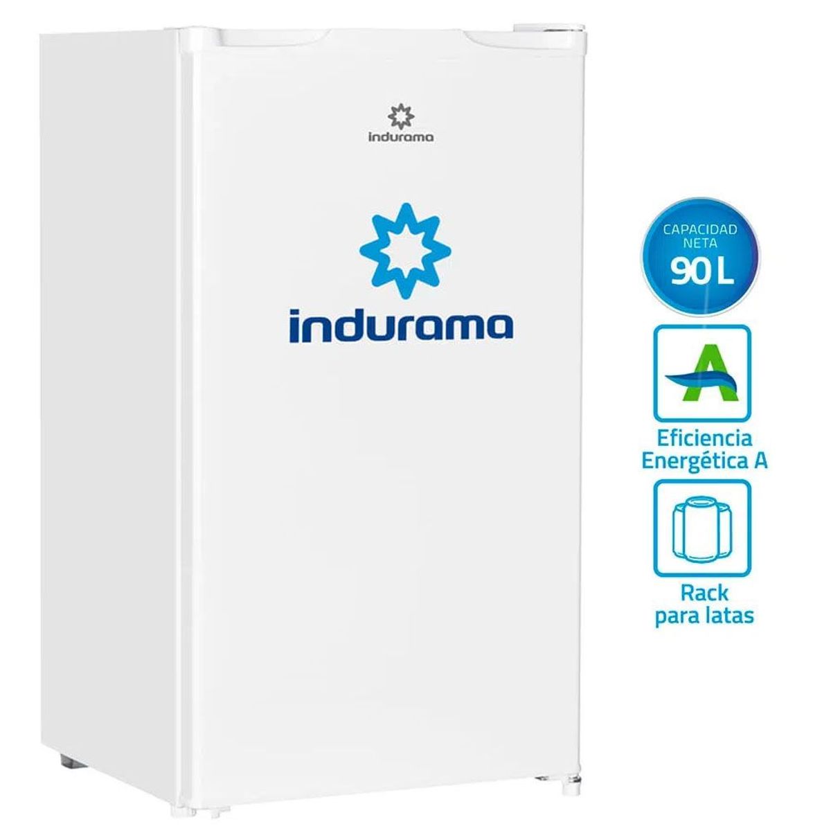 INDURAMA - Frigobar 90L Indurama RI-101BL