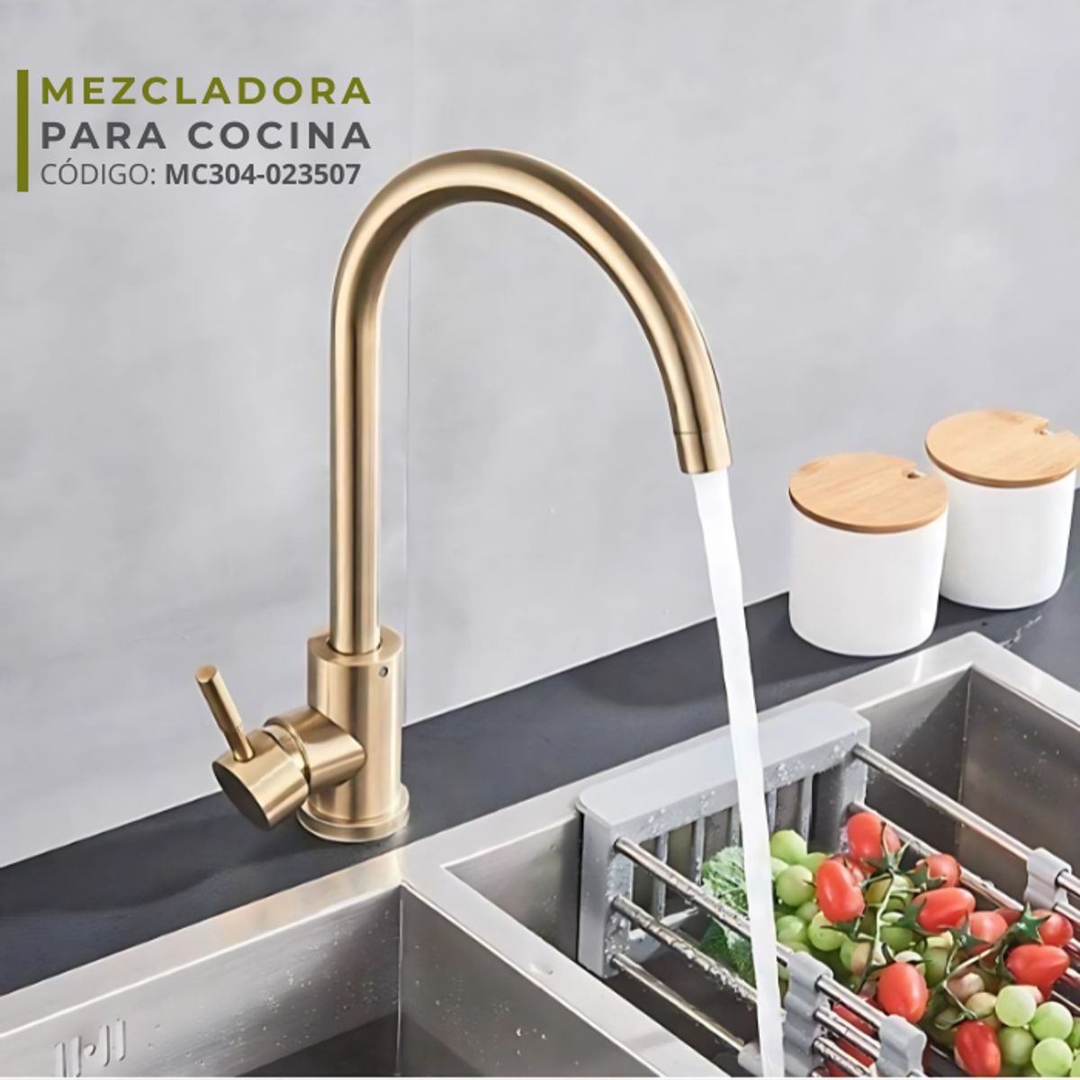 XM - MEZCLADORA DE COCINA DORADO MC304-023507