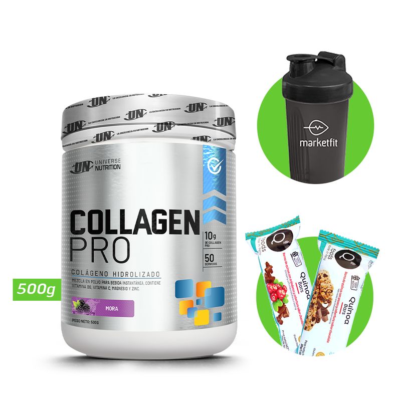 UNIVERSE NUTRITION - Colágeno universe nutrition collagen pro mora +regalos