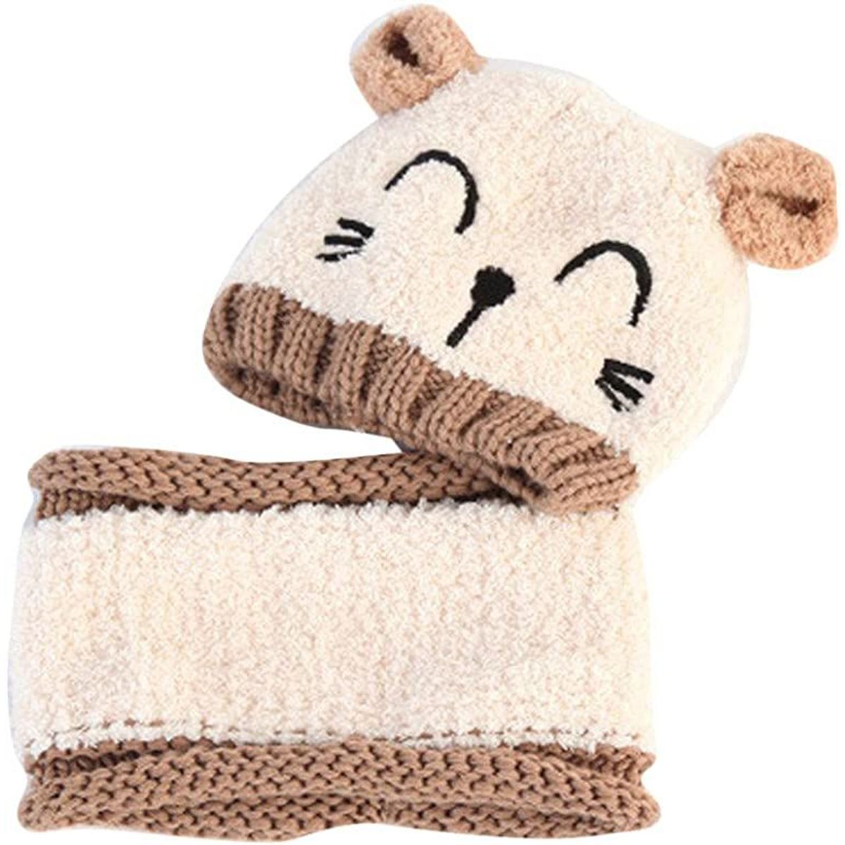GENERICO - Gorro con Cuellera para Bebe Niño