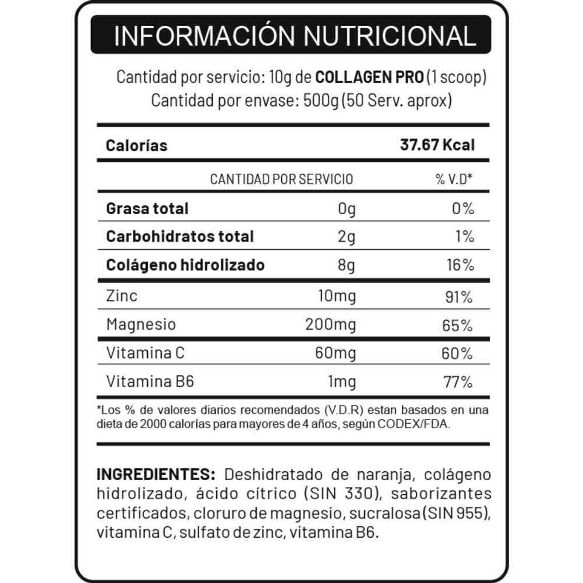 UNIVERSE NUTRITION - Collagen pro 500gr colágeno un fruit punch+ regalos