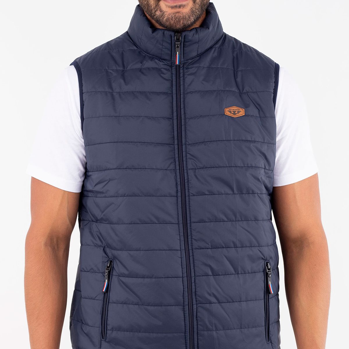 JUSTO - CHALECO AZUL  ACOLCHADO -CABALLERO