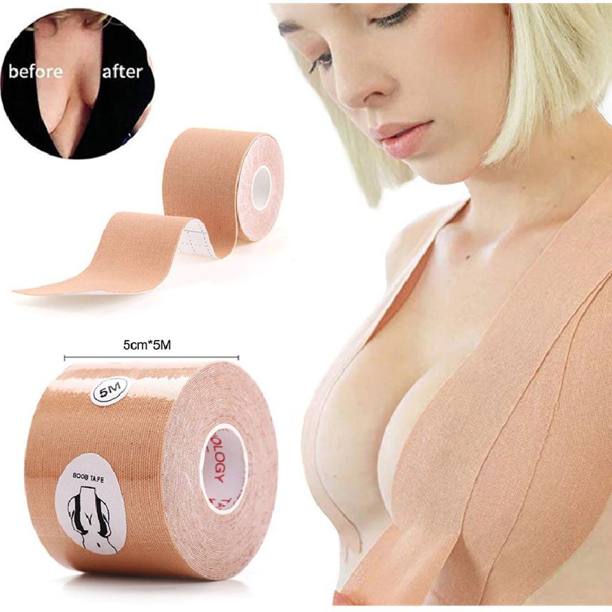 GENERICO - Boob Tape Cinta Levanta Senos Brasier