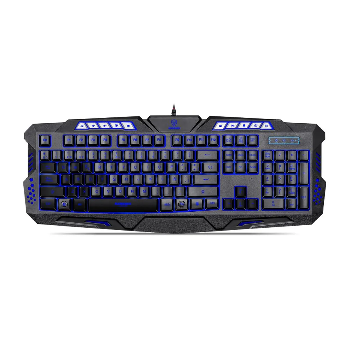 MICRONICS - Teclado Gamer Micronics Lumiere Luces Led