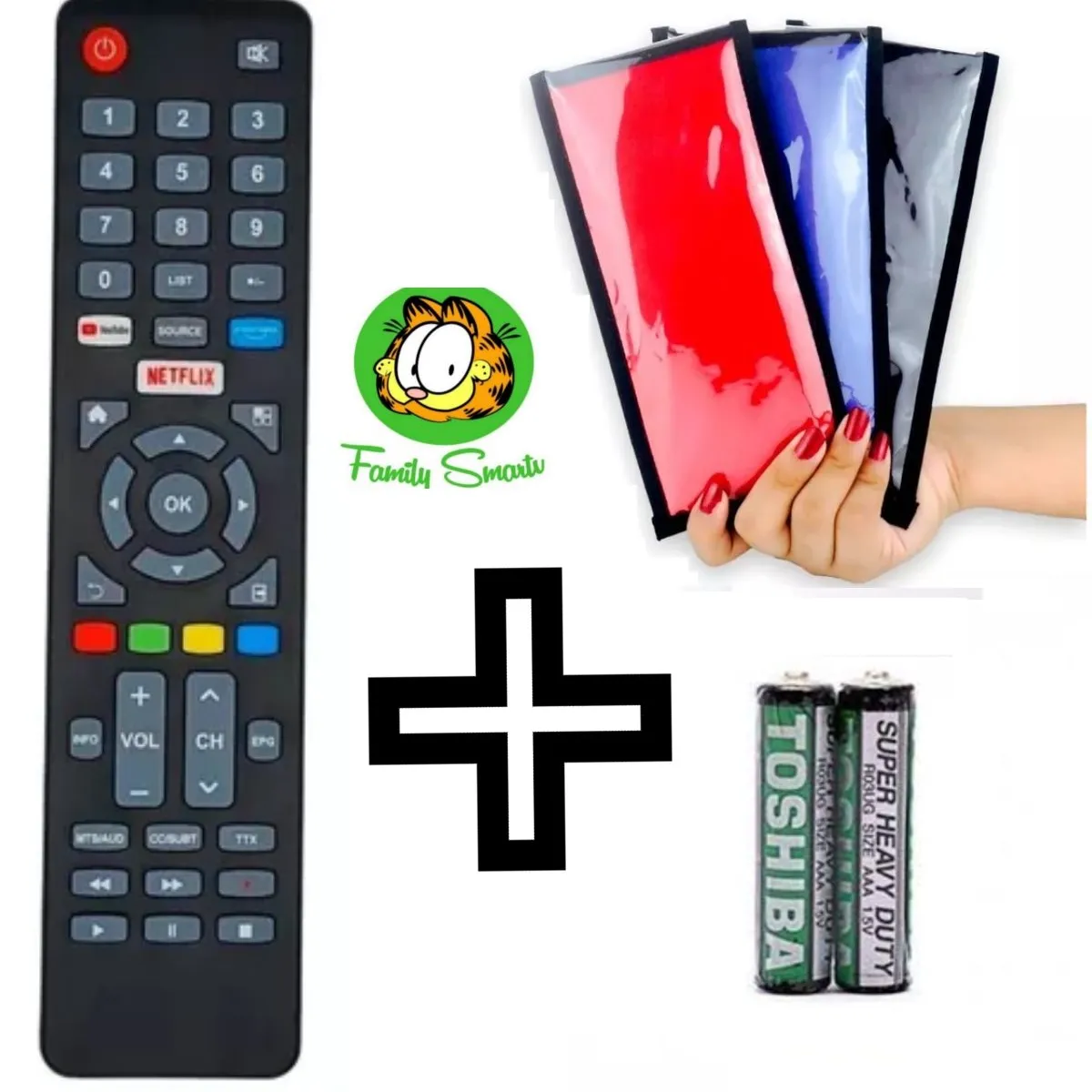 GENERICO - Control Remoto Hyundai para Smart Tv 4k Led  Funda