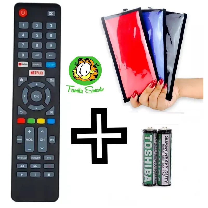 GENERICO - Control Remoto Hyundai para Smart Tv 4k Led  Funda