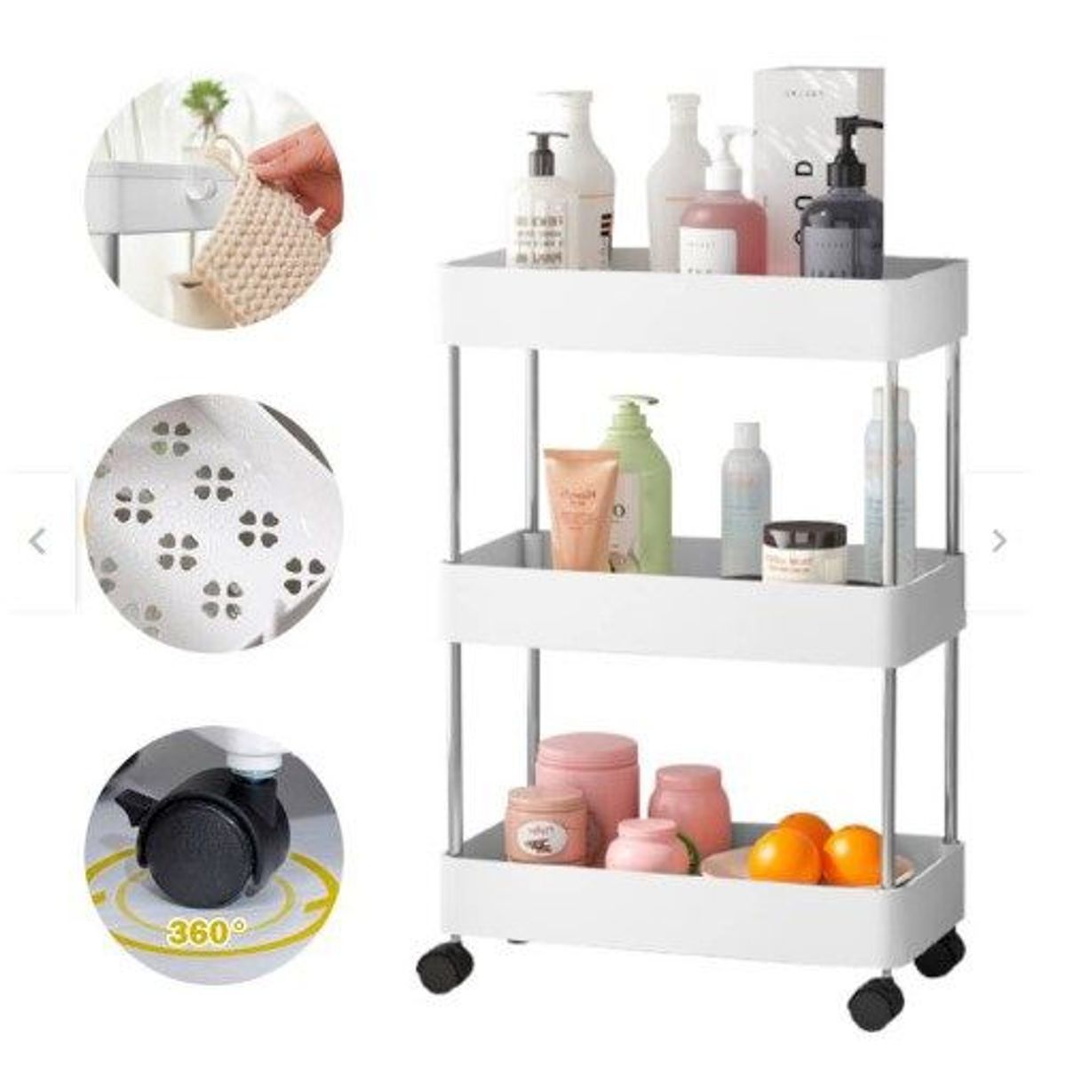 GENERICO - Estante Organizador Maquillaje Cosméticos Ahorrador de Espacio