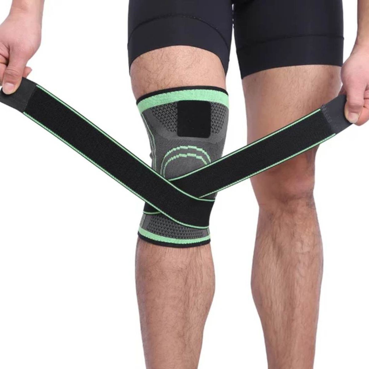 GENERICO - Rodillera Ortopédica Deportiva de Compresión Ajustable Gimnasio - Gym
