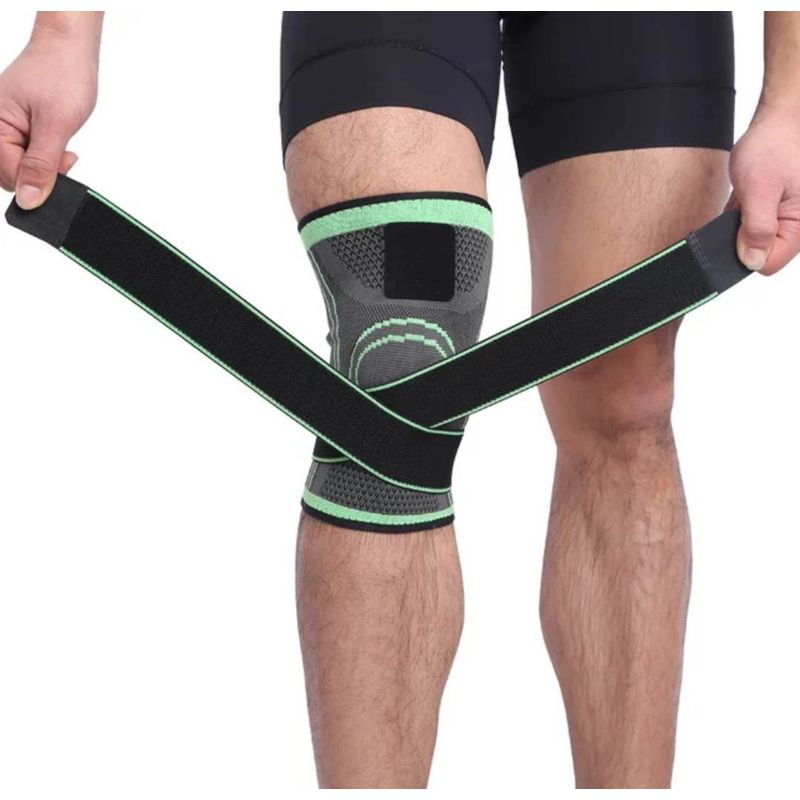 GENERICO - Rodillera Ortopédica Deportiva de Compresión Ajustable Gimnasio - Gym