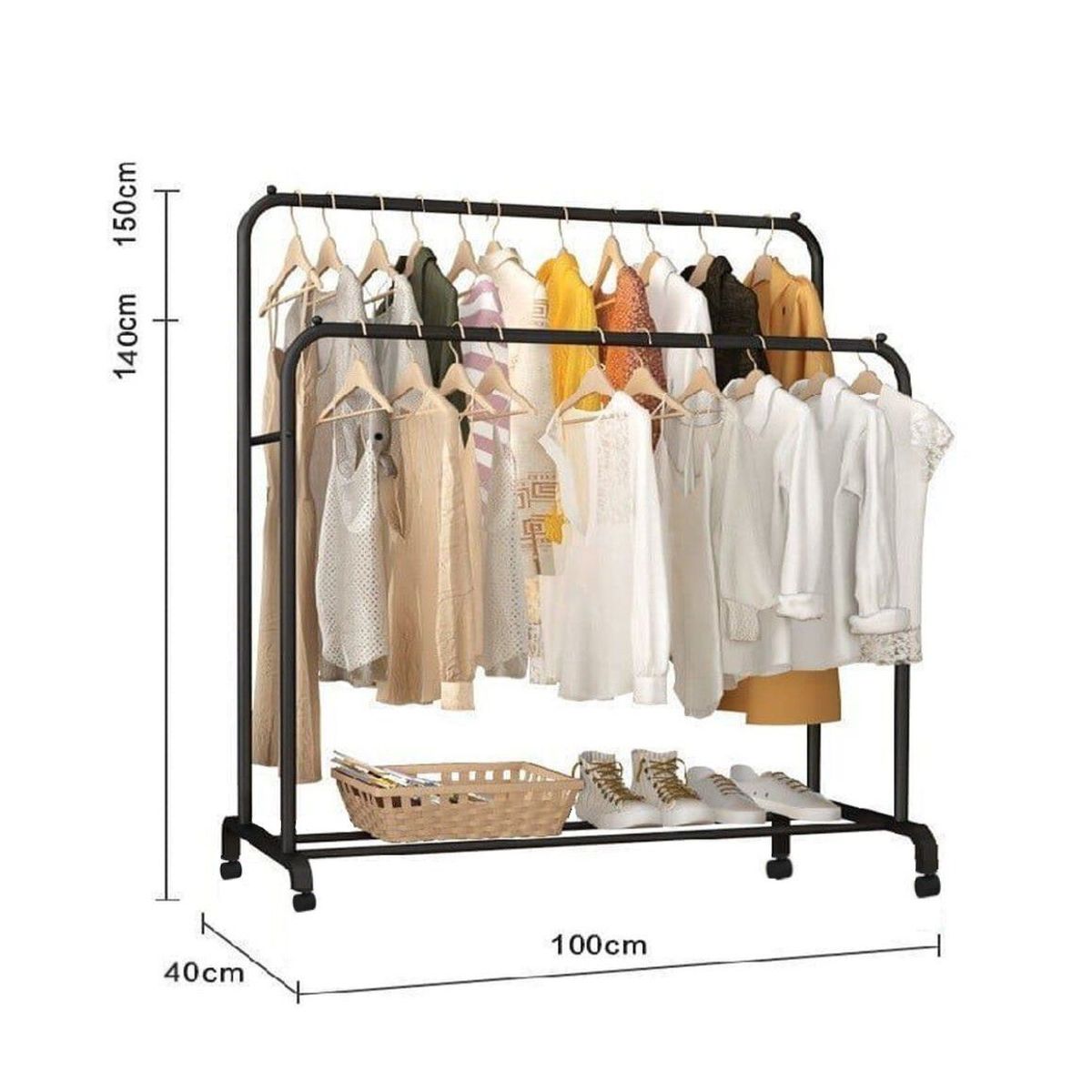 GENERICO - Perchero Organizador Colgador Zapatera Soporta hasta 35Kg