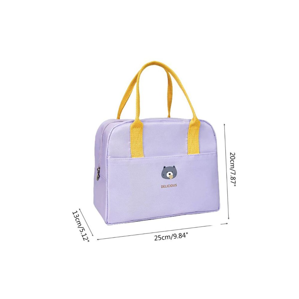 GENERICO - Lonchera Termica de Alimento y Bebidas Lila