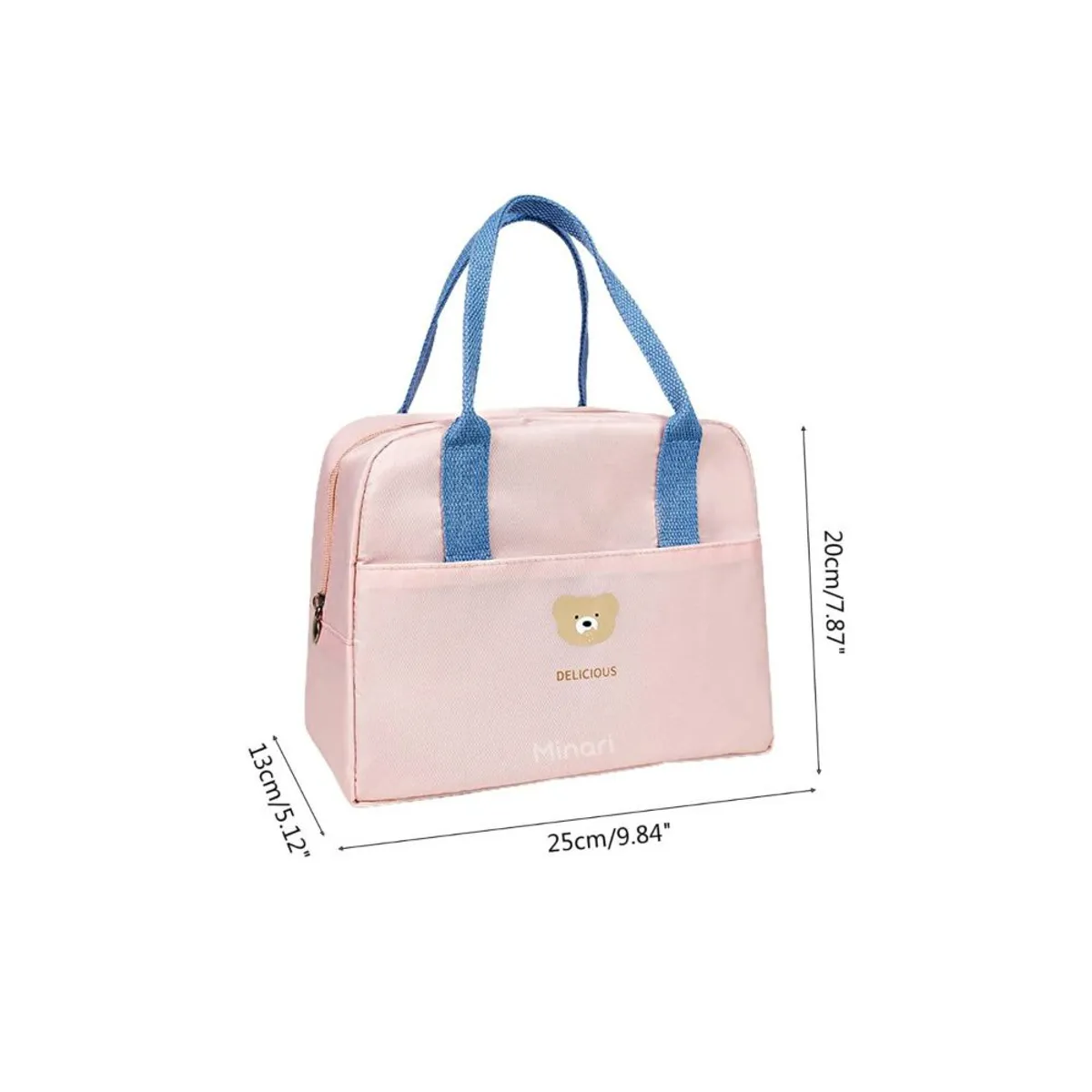 GENERICO - Lonchera Termica de Alimento y Bebidas Rosado