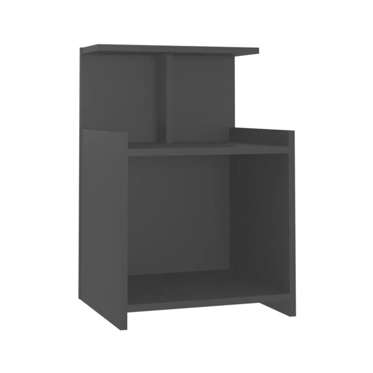 VENTITAS HOME - Mesa de Noche Velador Moscú Ventitas Home Color Negro