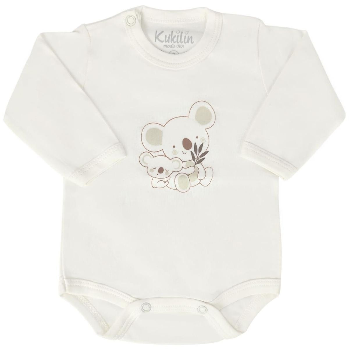 GENERICO - Set 3 Bodys Bebe Manga larga 100% algodón - M03