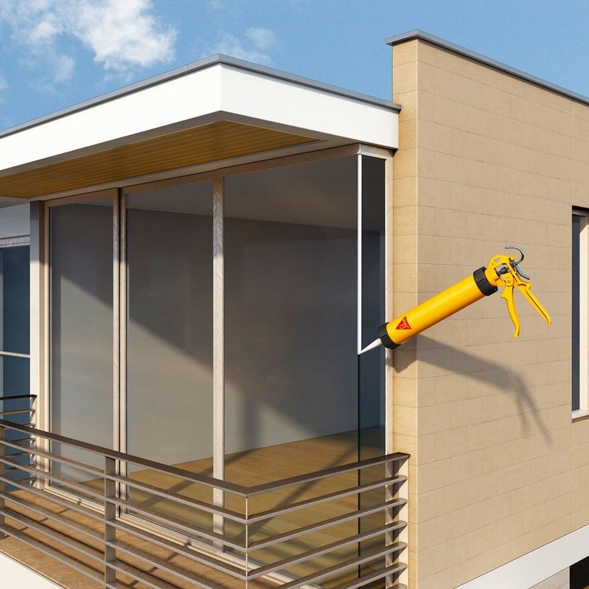 SIKA - Silicona Acética Antihongos Sikasil IA Blanco x 280 ml