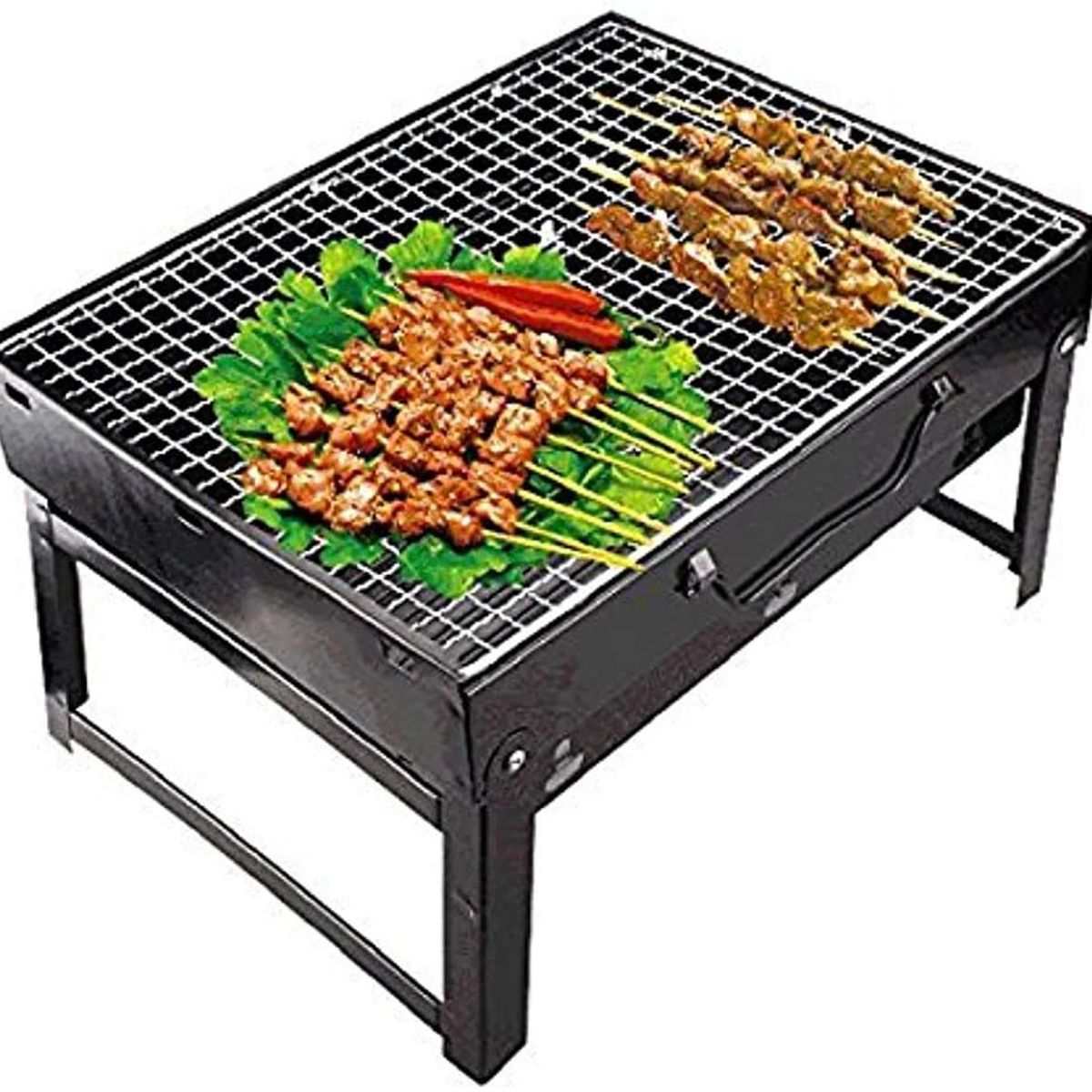 OEM - Mini Parrilla para Camping Jardín para Barbacoa Portatil Plegable