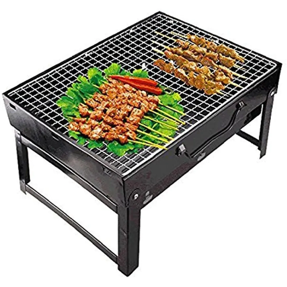 OEM - Mini Parrilla para Camping Jardín para Barbacoa