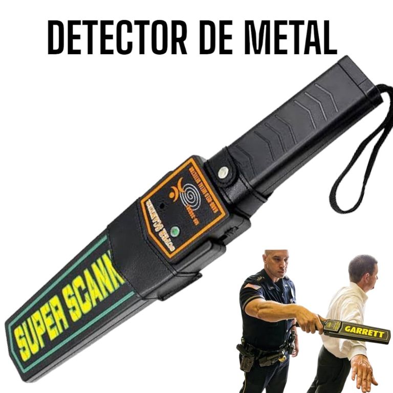 Detector de Metales de Seguridad Inalámbrico SUPPER SCANNER | Sodimac Perú